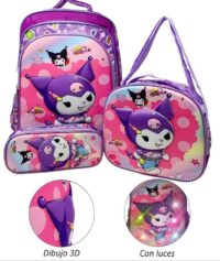 𝗧𝗥𝗜𝗢 DE 𝗠𝗢𝗖𝗛𝗜𝗟𝗔  KINDER - Imagen 8